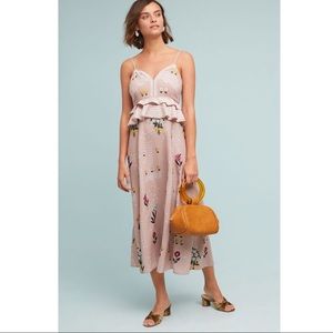 Anthropologie Sahara Floral Dress
